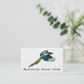 Colorful Magpie Bird,  illustratie Visitekaartje (Staand voorkant)
