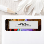 Colorful mailing label (Insitu)