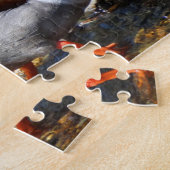 Colorful Male Mallard Duck Walking Legpuzzel (Zijkant)