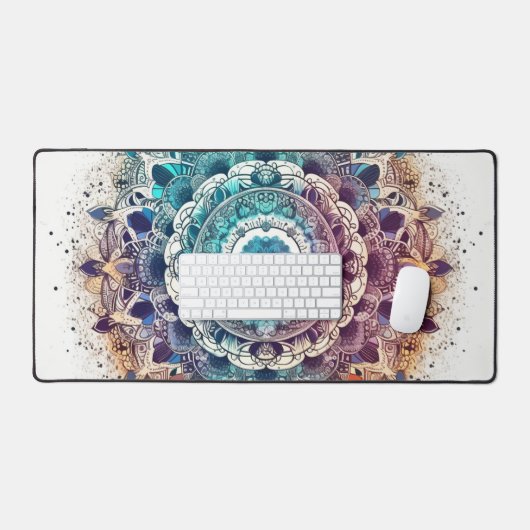 Colorful Mandala Bureaumat (Keyboard & Muis)