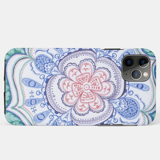 Colorful Mandala Case-Mate iPhone Case (Achterkant (horizontaal))