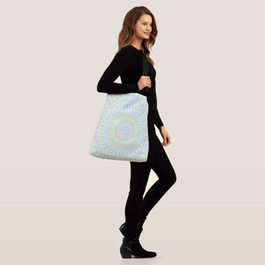 Colorful Mandala Crossbody Tas (Op model)