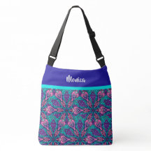 Colorful Mandala Design, Paarse roze Aqua