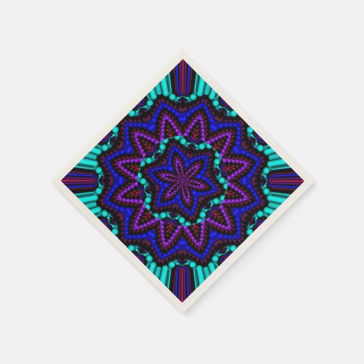 Colorful Mandala Design Servet (Hoek)