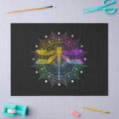 Colorful Mandala Dragonfly Tissuepapier (Craft)