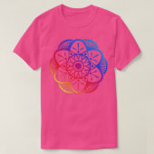 Colorful Mandala Flower T-shirt (Design voorkant)