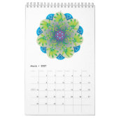 Colorful Mandala Flowers Wheels 2022 Agenda Kalender (Mar 2027)