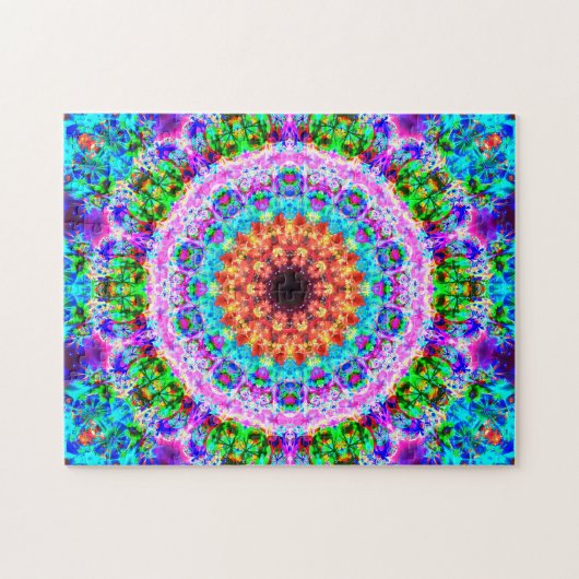 Colorful Mandala | Herstel Legpuzzel (Horizontaal)