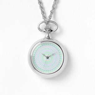 Colorful Mandala   Horloge
