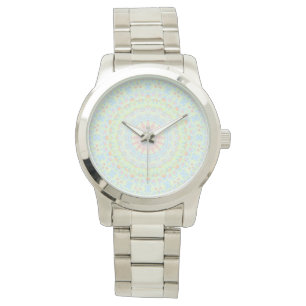 Colorful Mandala Horloge