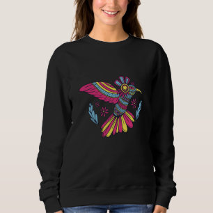 Colorful Mandala Hummingbird Trui