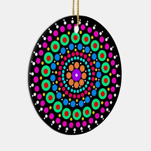 Colorful mandala keramisch ornament (Rechts)