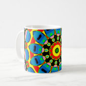 Colorful Mandala Koffiemok (Voorkant links)
