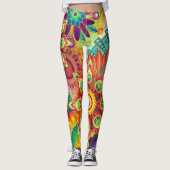 Colorful Mandala  Leggings (Voorkant)
