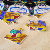 Colorful Mandala Legpuzzel (Zijkant)