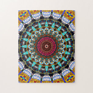 Colorful Mandala Legpuzzel