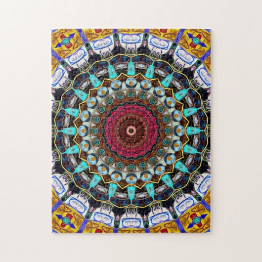 Colorful Mandala Legpuzzel (Verticaal)