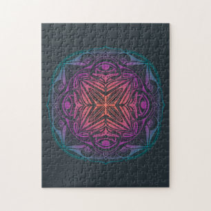 Colorful Mandala Legpuzzel