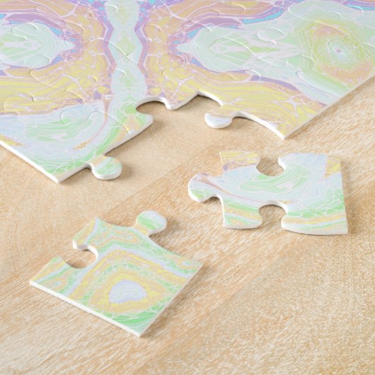 Colorful Mandala Legpuzzel (Zijkant)