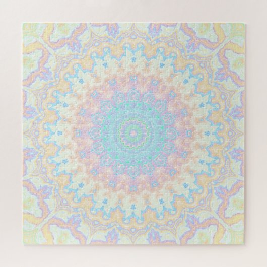 Colorful Mandala Legpuzzel (Horizontaal)