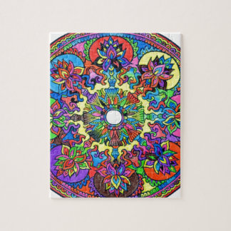 Colorful Mandala Legpuzzel
