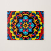 Colorful Mandala Legpuzzel (Horizontaal)