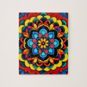 Colorful Mandala Legpuzzel (Verticaal)