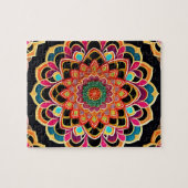 Colorful Mandala Legpuzzel (Horizontaal)