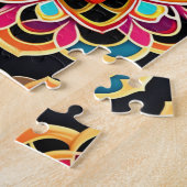 Colorful Mandala Legpuzzel (Zijkant)
