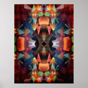 Colorful  Mandala Poster