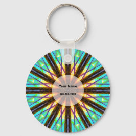 Colorful Mandala Sleutelhanger