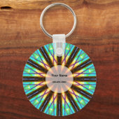Colorful Mandala Sleutelhanger (Voorkant)