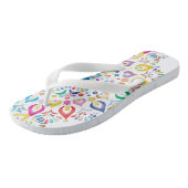 Colorful Mandala Teenslippers (Schuin)