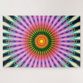 Colorful Mandala Tunnel Legpuzzel