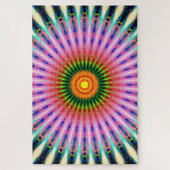 Colorful Mandala Tunnel Legpuzzel (Verticaal)