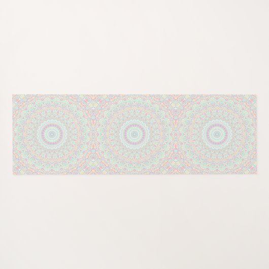 Colorful Mandala Yogamat (Achterkant (horizontaal))