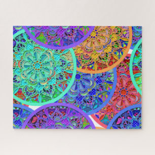 Colorful Mandalas   Boho Style Legpuzzel