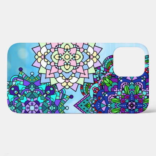 Colorful Mandalas Case-Mate iPhone Case (Achterkant (horizontaal))