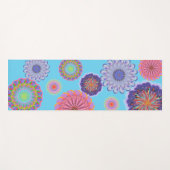 Colorful Mandalas Yoga Mat (Voorkant (horizontaal))