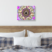 Colorful Mandelbrot Fractal Canvas Afdruk (Insitu (Slaapkamer))