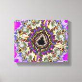 Colorful Mandelbrot Fractal Canvas Afdruk (Voorkant)