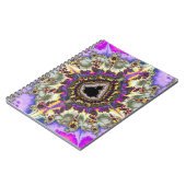 Colorful Mandelbrot Fractal Notitieboek (Linkerzijde)