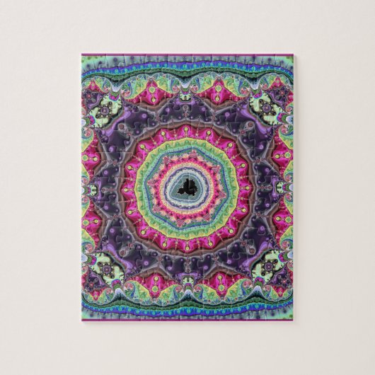 Colorful Mandelbrot Legpuzzel (Verticaal)