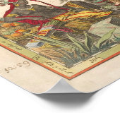 Colorful Map of Africa, 1690 Poster (Hoek)