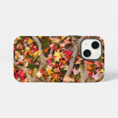 Colorful Maple Leaf iPhone Hoesje (Achterkant horizontaal)