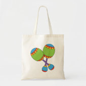 Colorful Maracas Canvas tas (Voorkant)