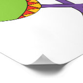 Colorful Maracas Poster (Hoek)