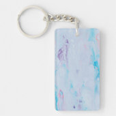 Colorful Marble Acrylic Sleutelhanger (Voorkant)