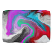Colorful Marble Art Explosion Badmat (Voorkant)