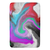 Colorful Marble Art Explosion Badmat (Voorkant Verticaal)